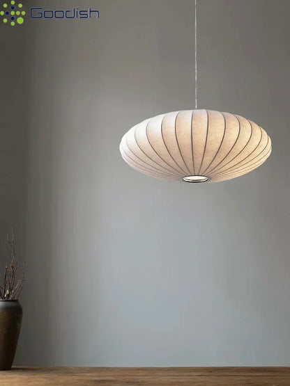 Suspension en Tissu Blanc