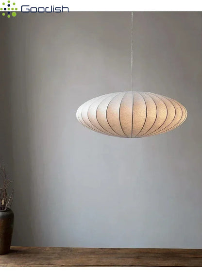 Suspension en Tissu Blanc
