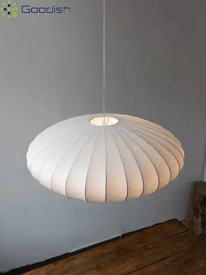 Suspension en Tissu Blanc