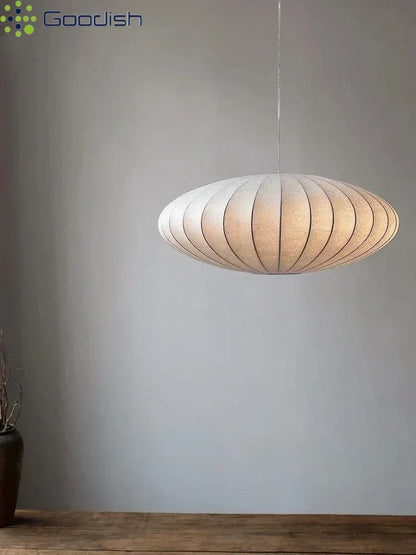 Suspension en Tissu Blanc