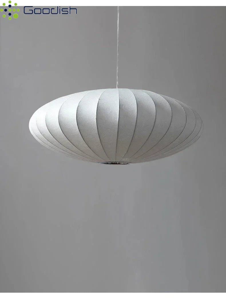 Suspension en Tissu Blanc