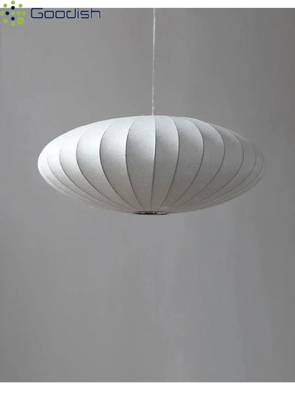 Suspension en Tissu Blanc