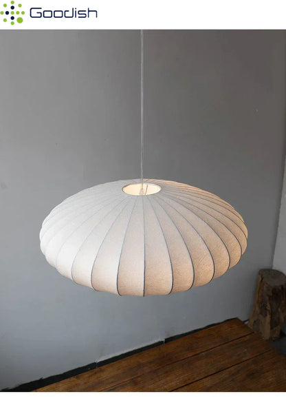 Suspension en Tissu Blanc