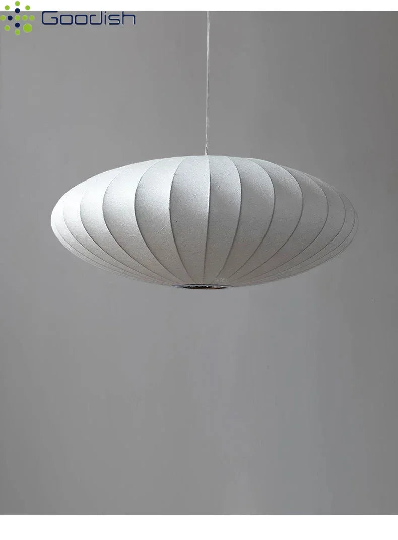 Suspension en Tissu Blanc