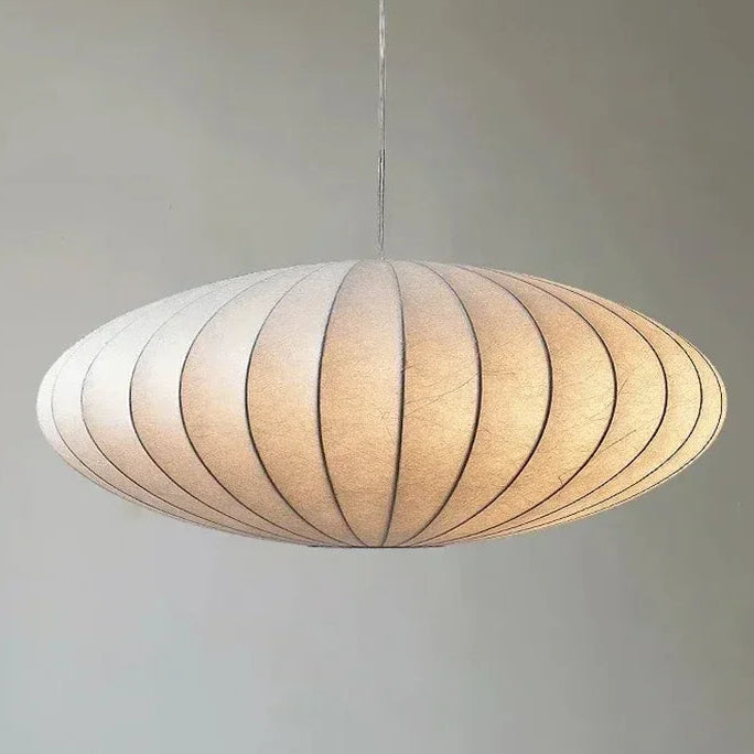 Suspension en Tissu Blanc