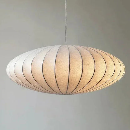 Suspension en Tissu Blanc