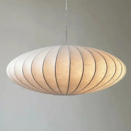 Suspension en Tissu Blanc