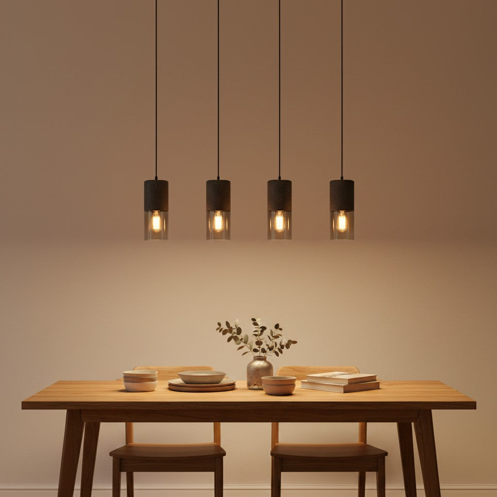 Suspension luminaires pour ilot de cuisine
