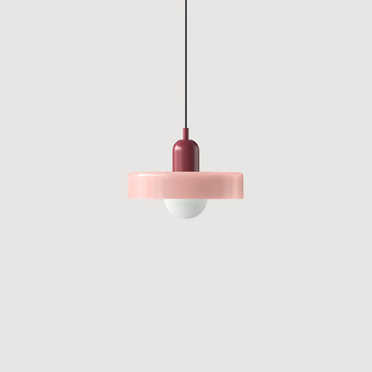 Suspension Bauhaus Verre Coloré - Lumina 30