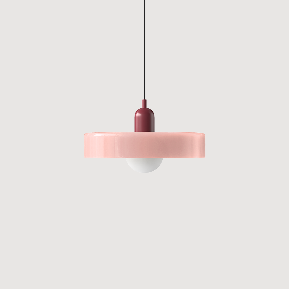 Suspension Bauhaus Verre Coloré - Lumina 31