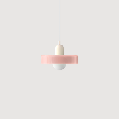 Suspension Bauhaus Verre Coloré - Lumina 40