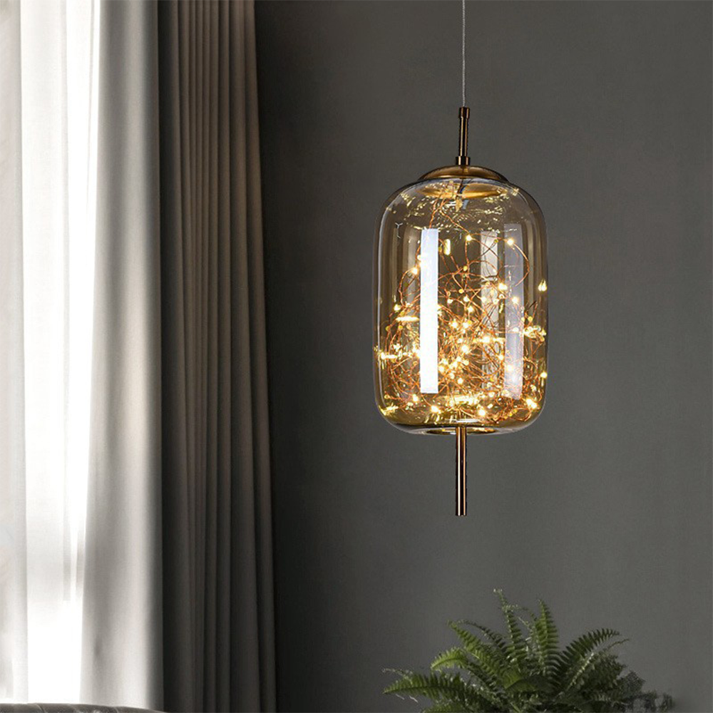 Suspension LED Luxe Nordique - Elara 0