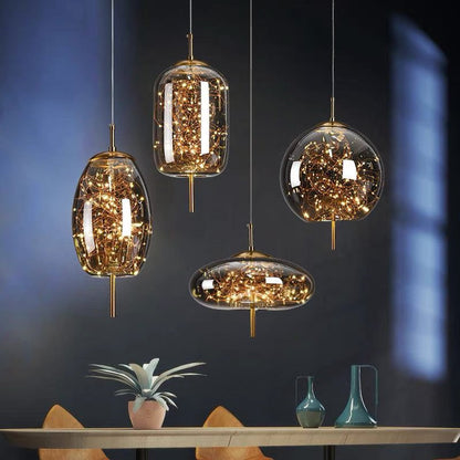 Suspension LED Luxe Nordique - Elara 10