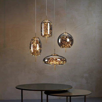 Suspension LED Luxe Nordique - Elara 9