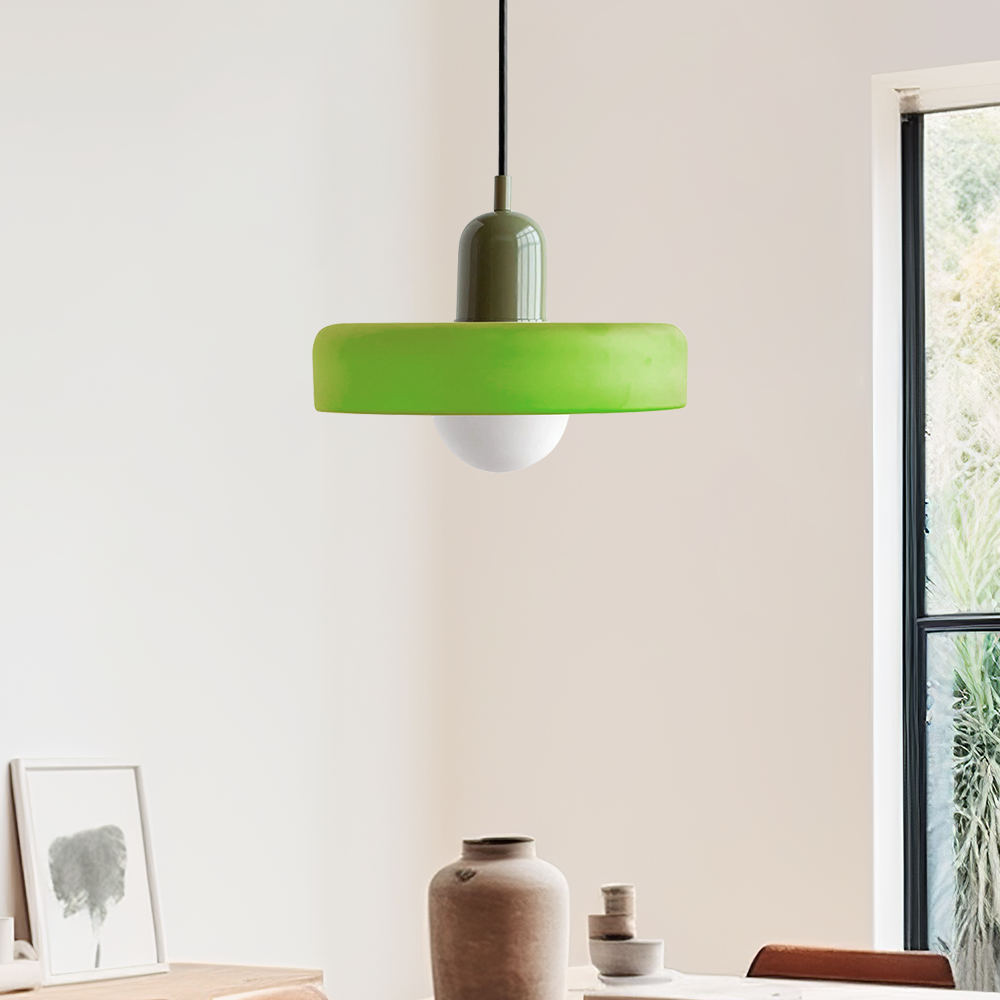 Suspension Luminaire Bauhaus Coloré - Artelia 26