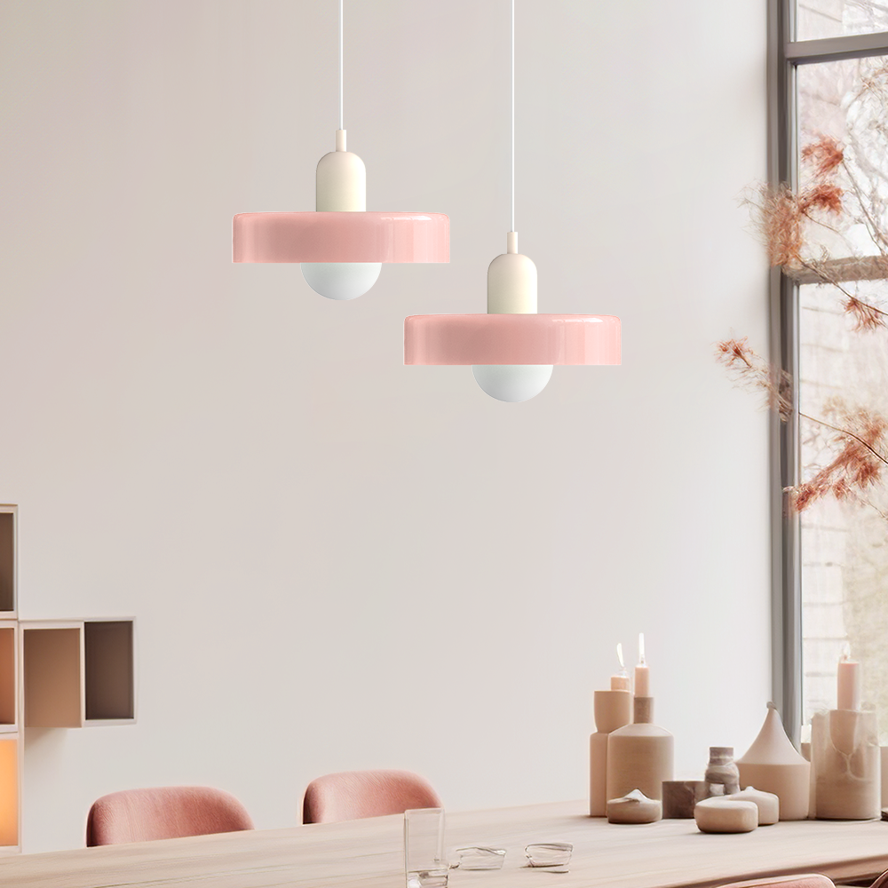 Suspension Luminaire Bauhaus Coloré - Artelia 35
