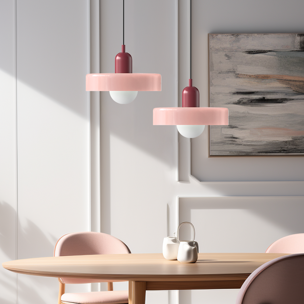 Suspension Luminaire Bauhaus Coloré - Artelia 40