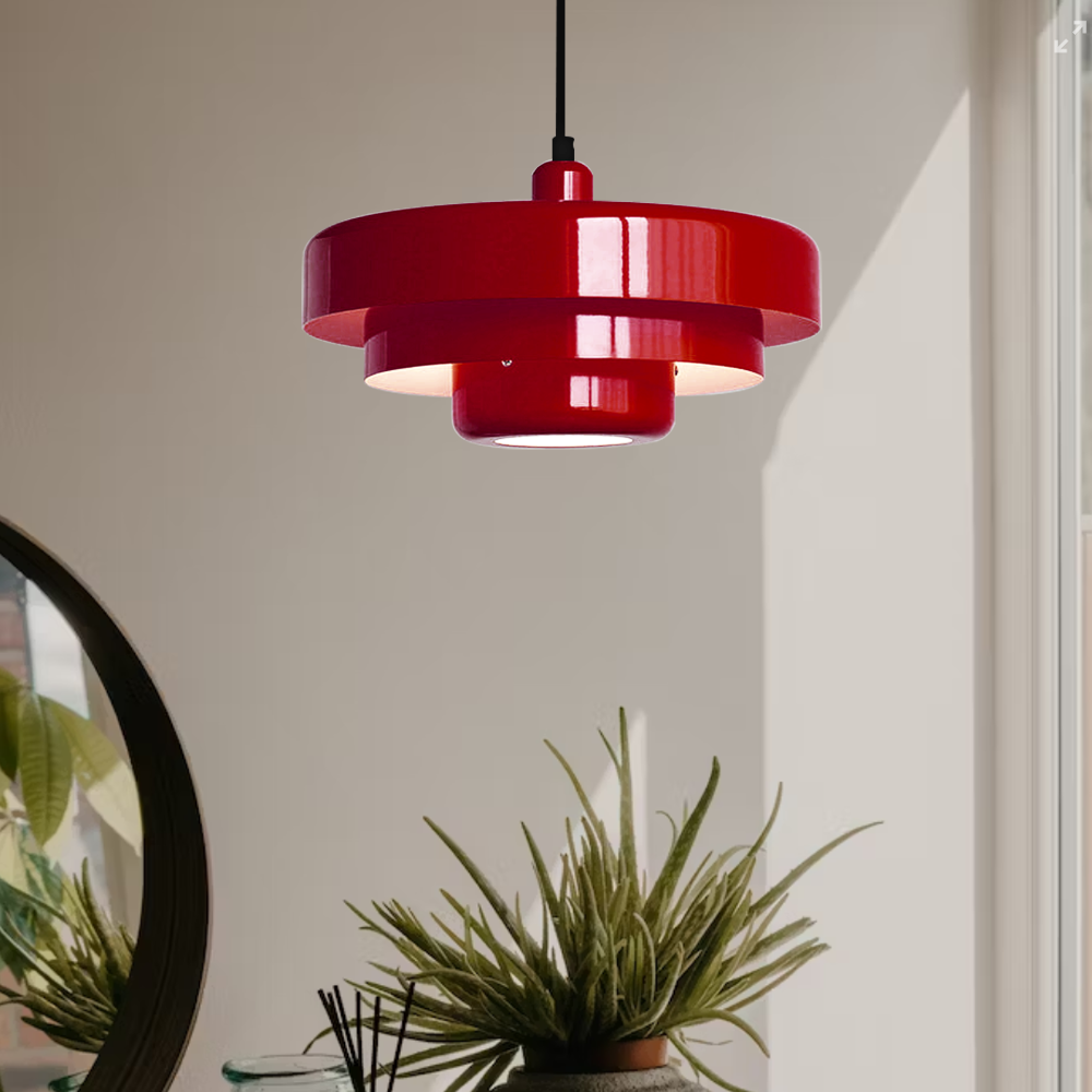 Suspension Luminaire Bauhaus Moderne - Elara 14