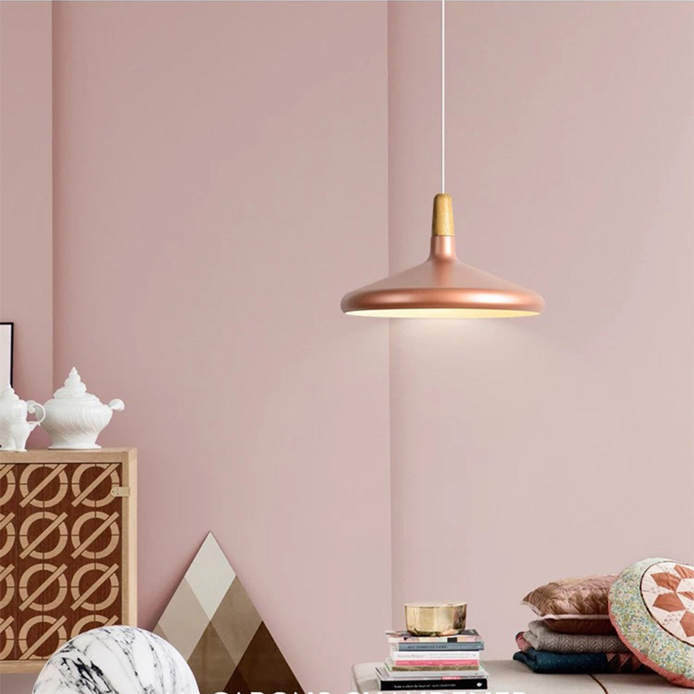 Suspension Lumineuse Bois - Macaroni 10