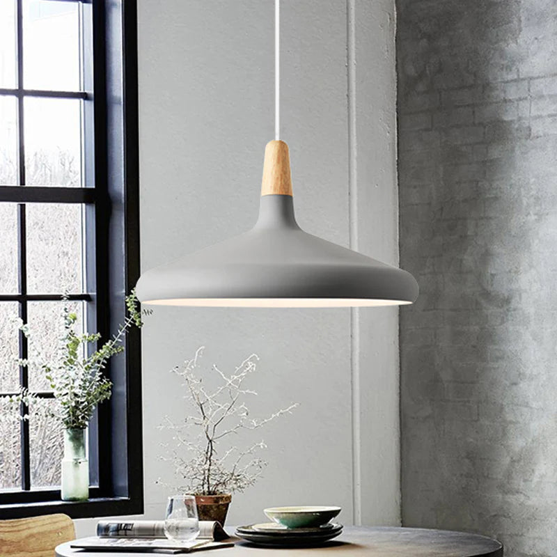Suspension Lumineuse Bois - Macaroni 16