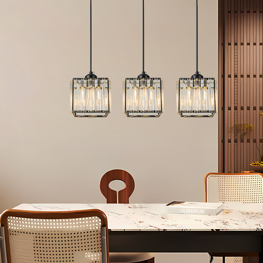 Suspension Minimaliste en Cristal - Luminara 1