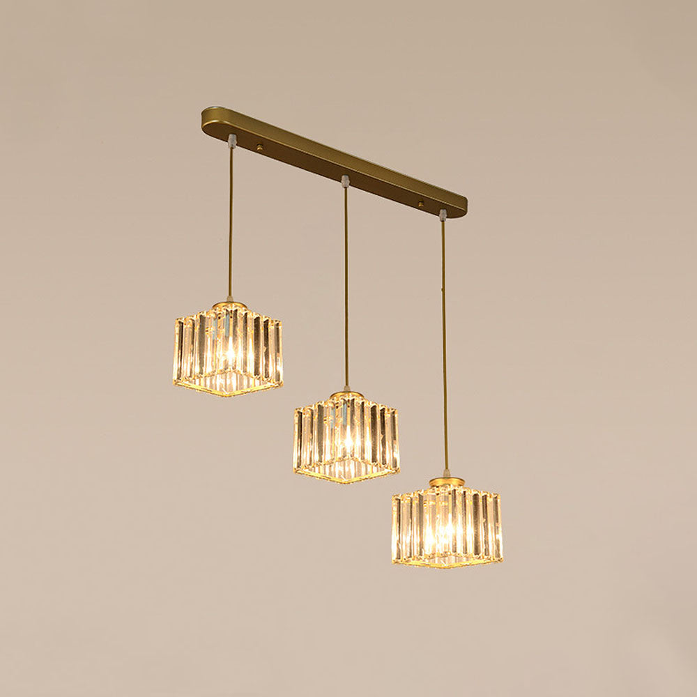 Suspension Minimaliste en Cristal - Luminara 10