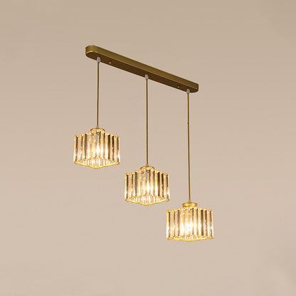 Suspension Minimaliste en Cristal - Luminara 10