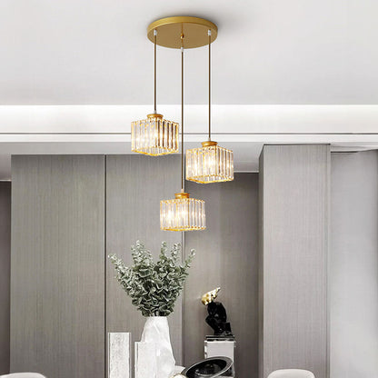 Suspension Minimaliste en Cristal - Luminara 11