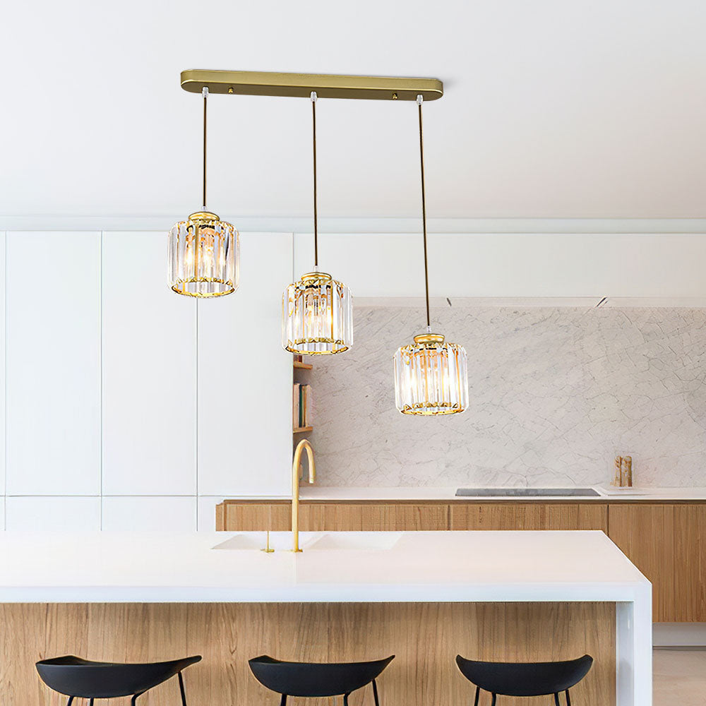 Suspension Minimaliste en Cristal - Luminara 13