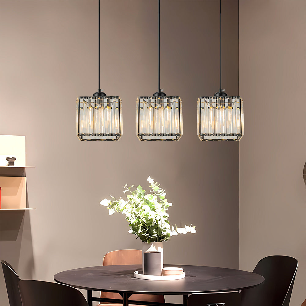 Suspension Minimaliste en Cristal - Luminara 2