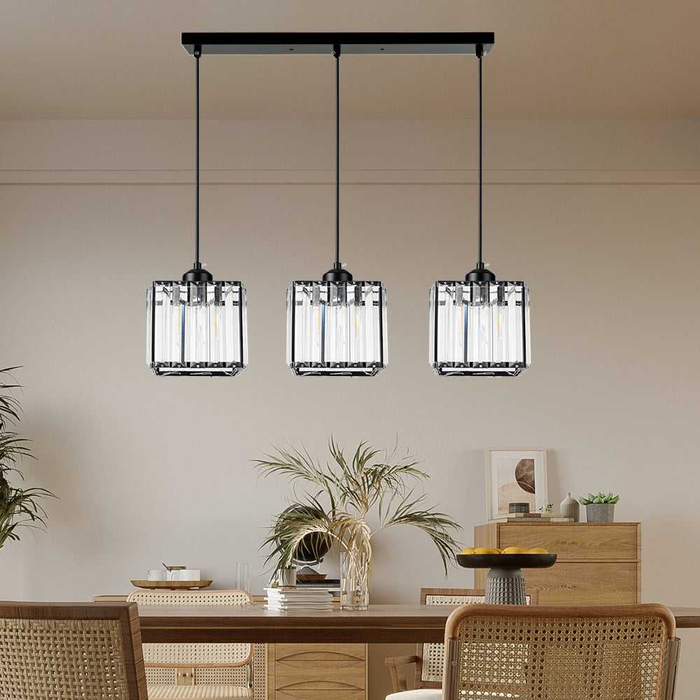 Suspension Minimaliste en Cristal - Luminara 3
