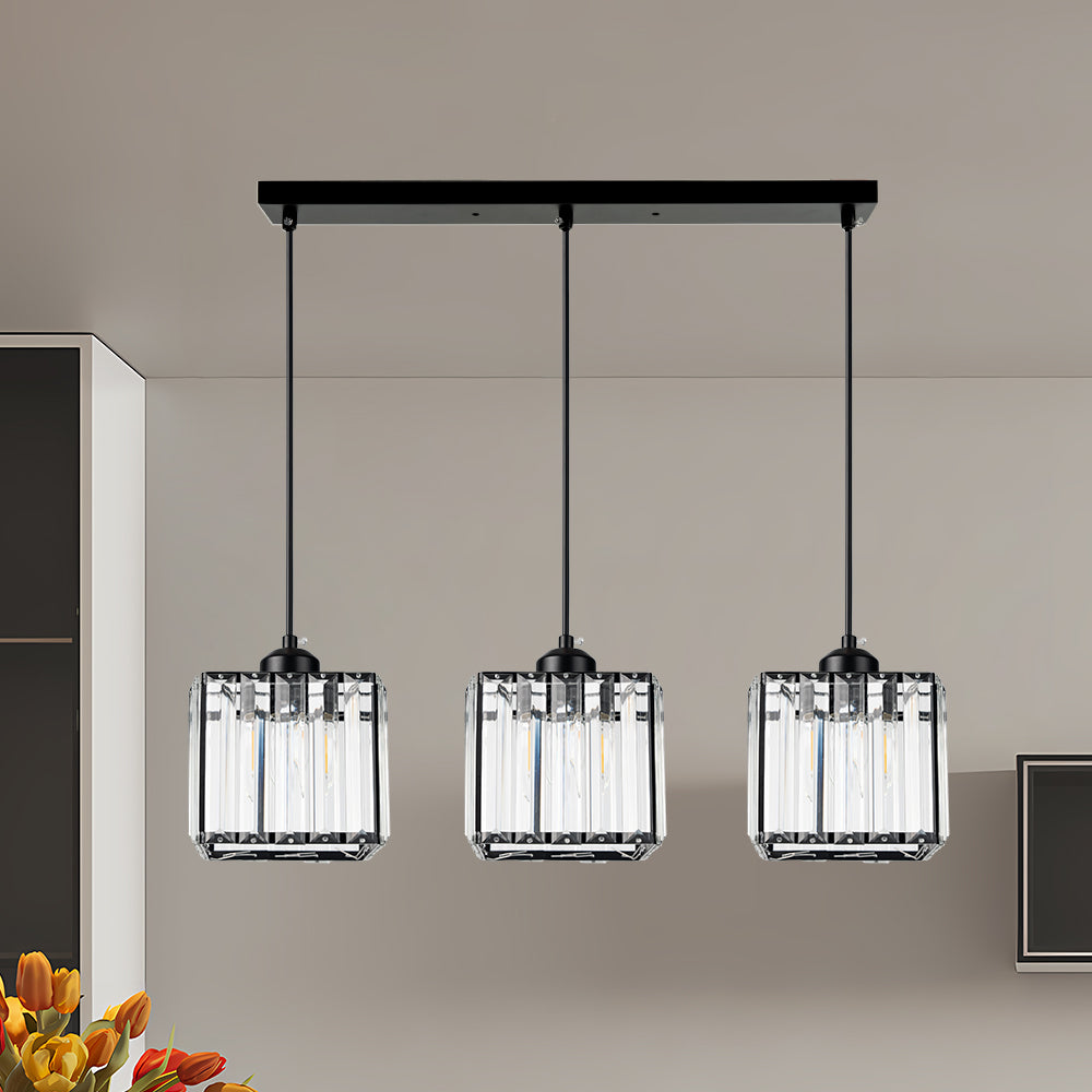 Suspension Minimaliste en Cristal - Luminara 4