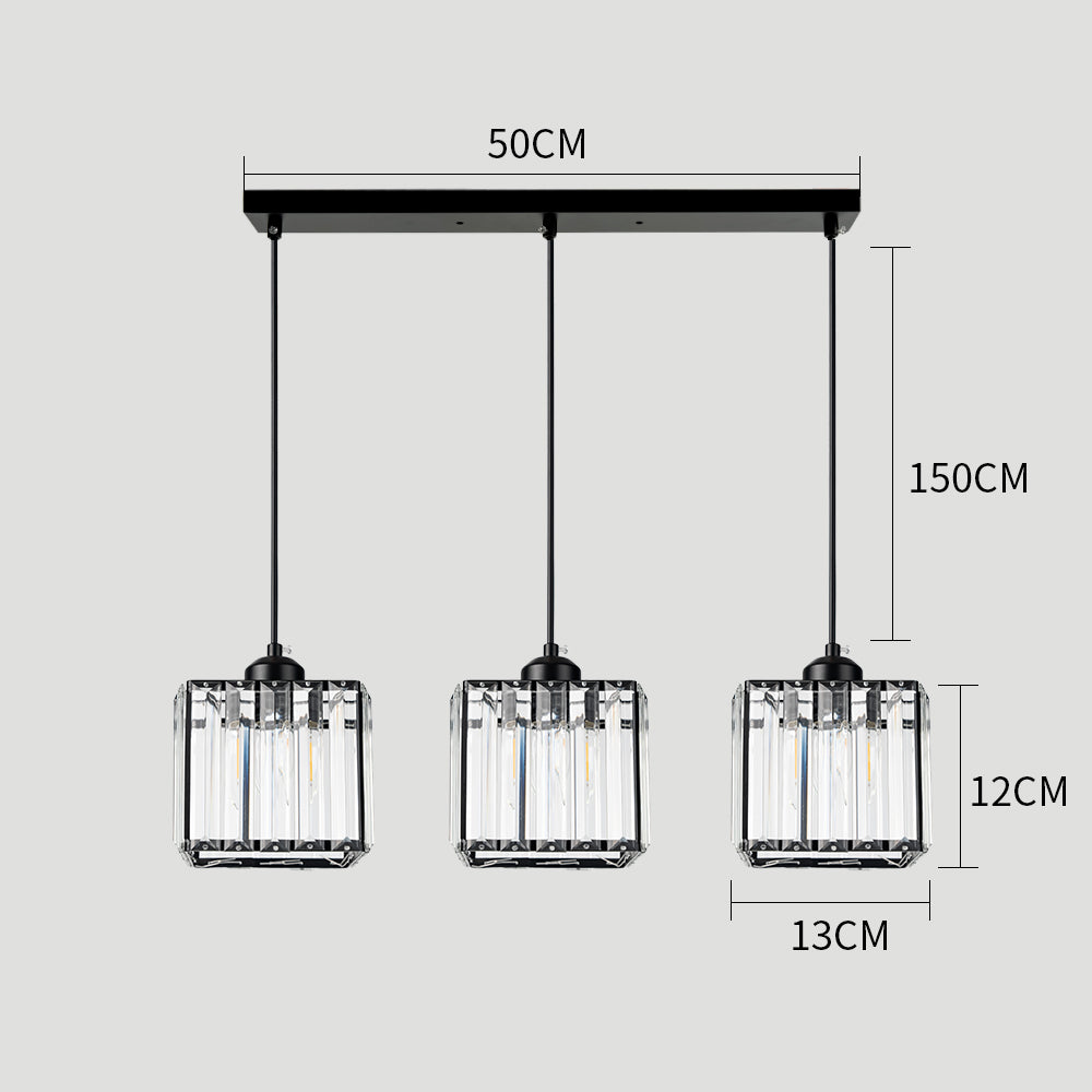 Suspension Minimaliste en Cristal - Luminara 5