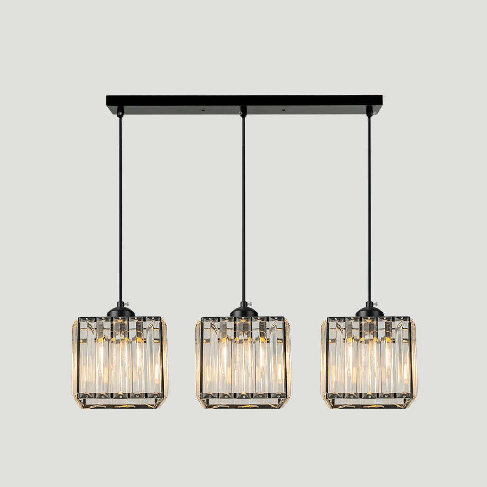 Suspension Minimaliste en Cristal - Luminara 8