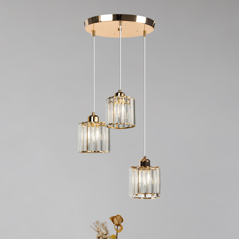 Suspension Minimaliste en Cristal - Luminara 9