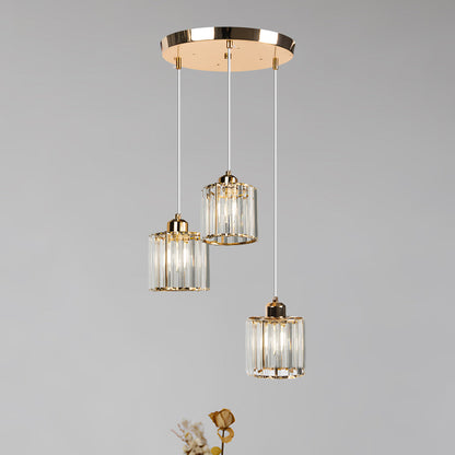 Suspension Minimaliste en Cristal - Luminara 9