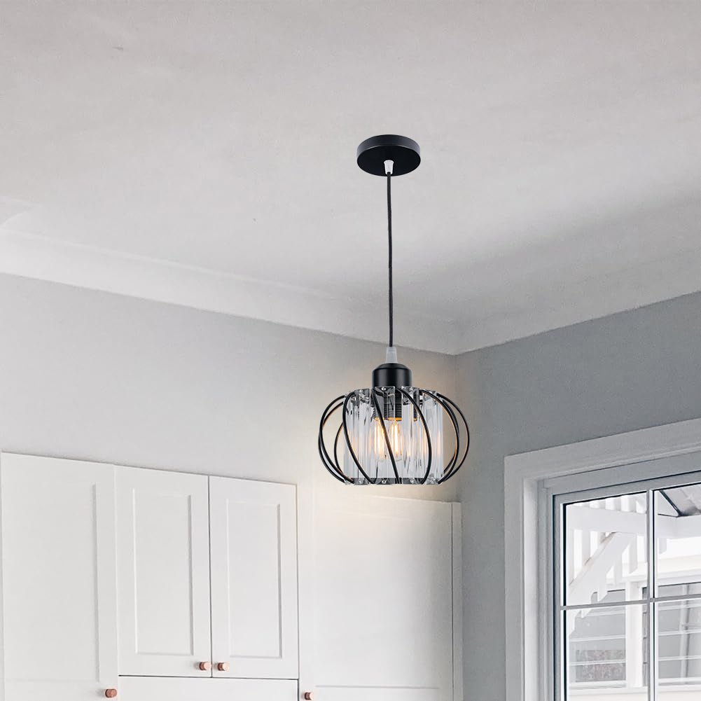 Suspension Minimaliste en Verre - Elara 5