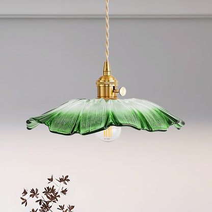 Suspension Rétro en Verre Floral - Floralis 10