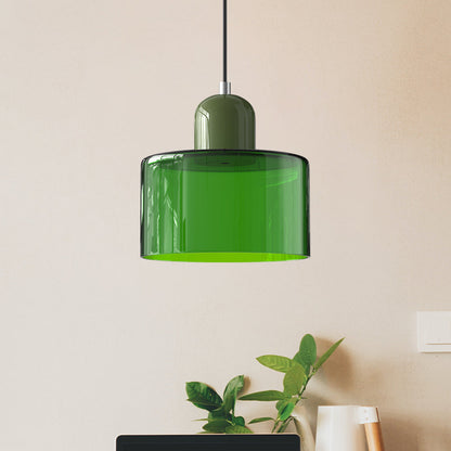 Suspension Verre Bauhaus - Luminara 27