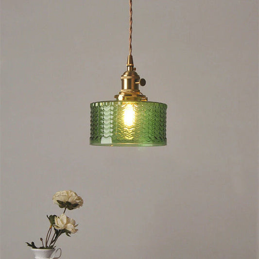 Suspension Verre Vintage - Elara 0