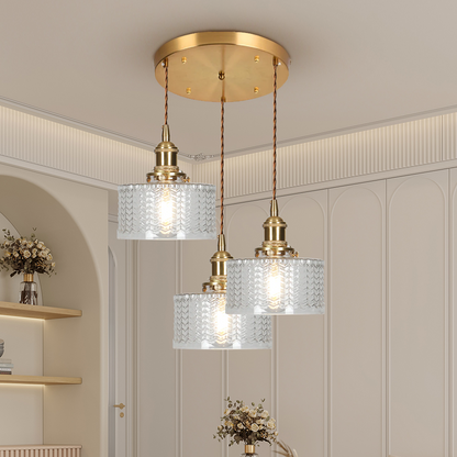 Suspension Verre Vintage - Elara 9
