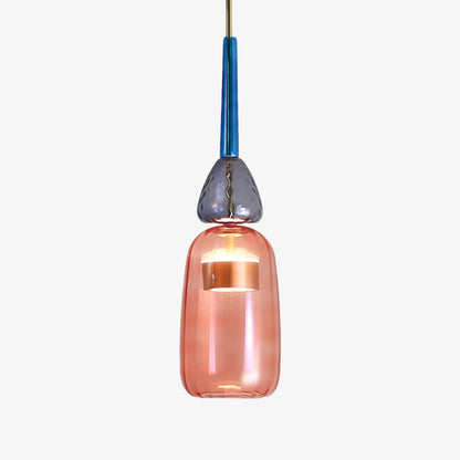 Variant image for Suspension LED en Verre Coloré - Illumy Chic-3