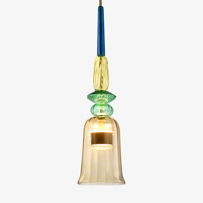 Variant image for Suspension LED en Verre Coloré - Illumy Chic-6