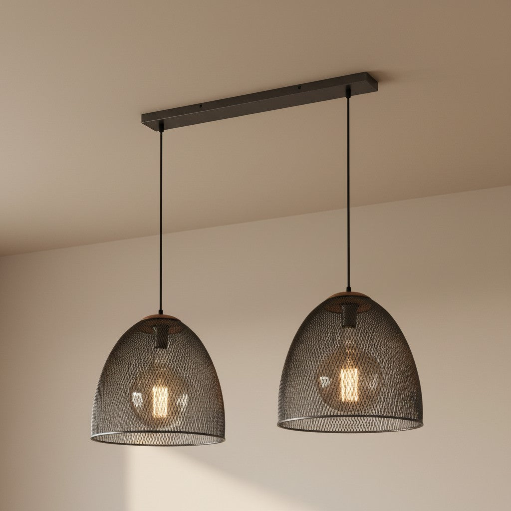 Suspensions Industrielles Noires en Metal