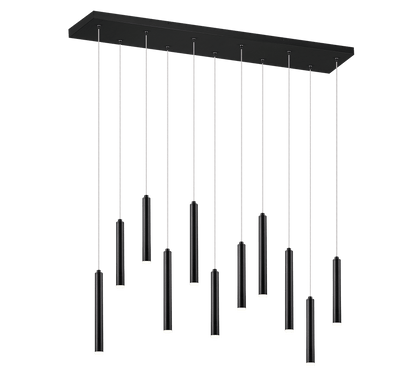 Suspensions LED Noires Deco