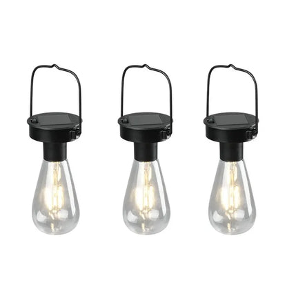 Suspensions lanternes solaires pour extérieur