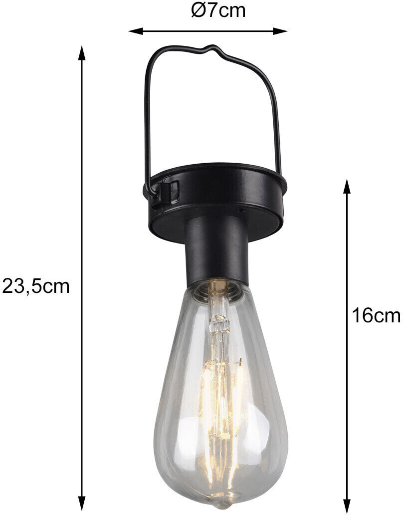 Suspensions lanternes solaires pour extérieur