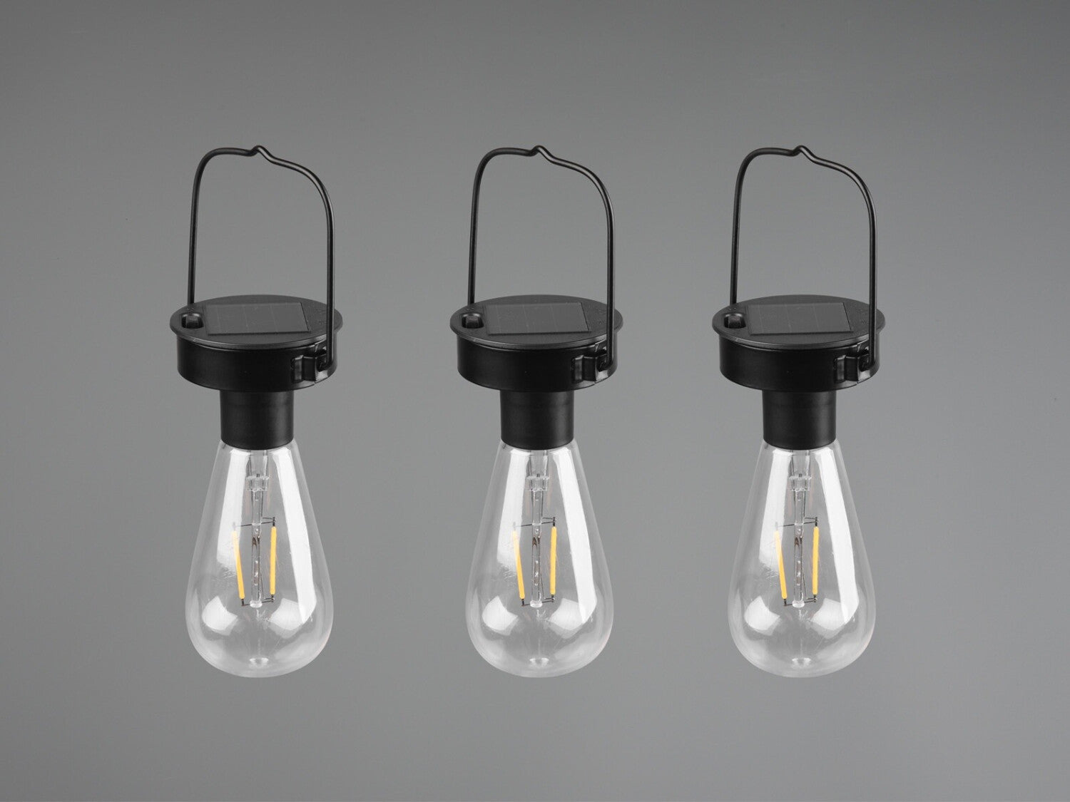 Suspensions lanternes solaires pour extérieur
