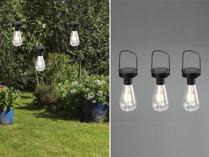 Suspensions lanternes solaires pour extérieur