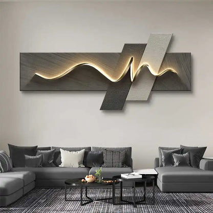 Tableau de décoration pour salon LED